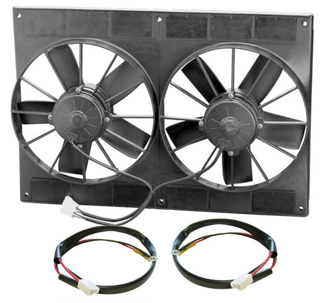 Spal Automotive Dual Electric Fan Package Matt Hill Motorsports, LLC